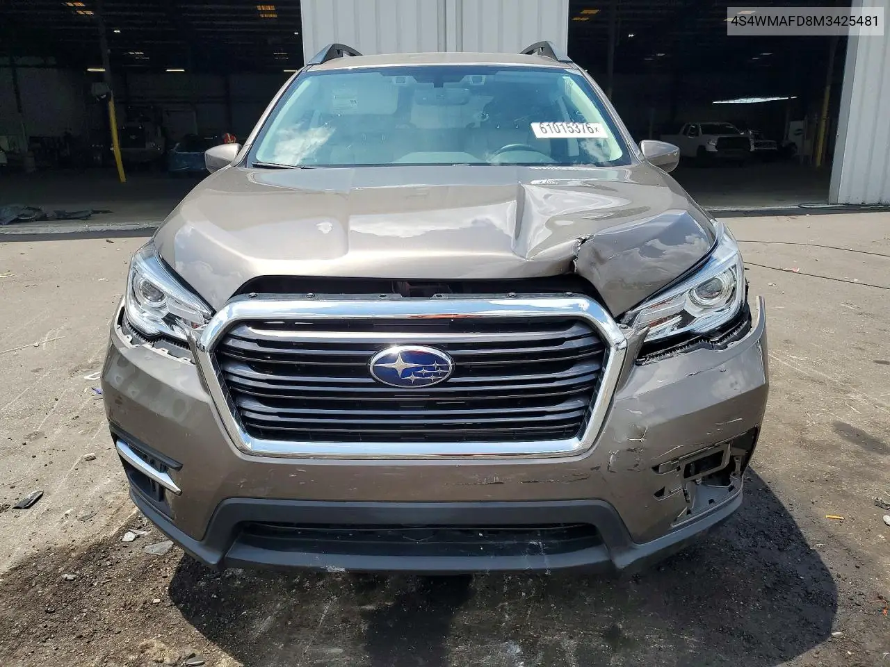 2021 Subaru Ascent Premium VIN: 4S4WMAFD8M3425481 Lot: 61015376