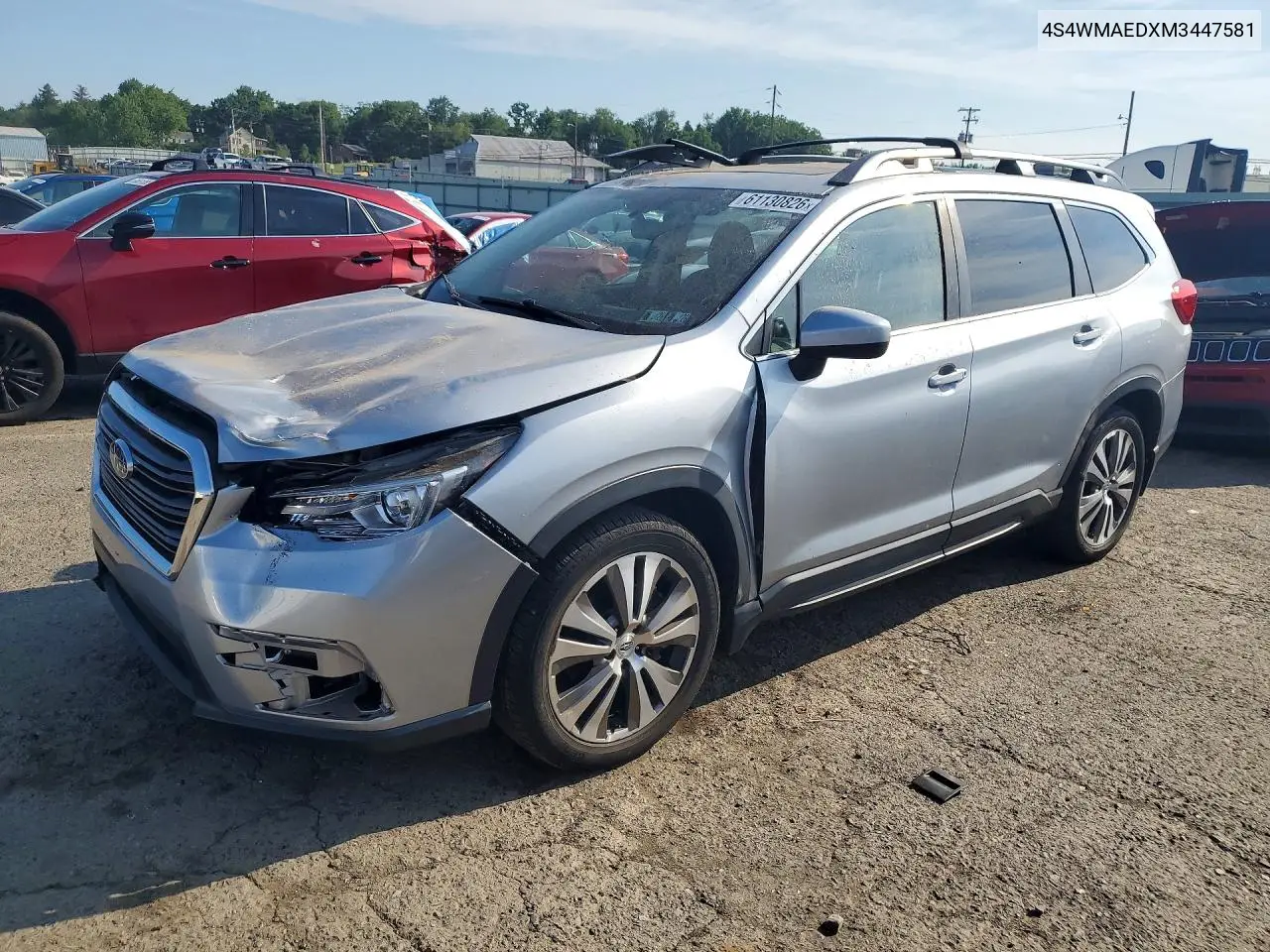 2021 Subaru Ascent Premium VIN: 4S4WMAEDXM3447581 Lot: 61130826