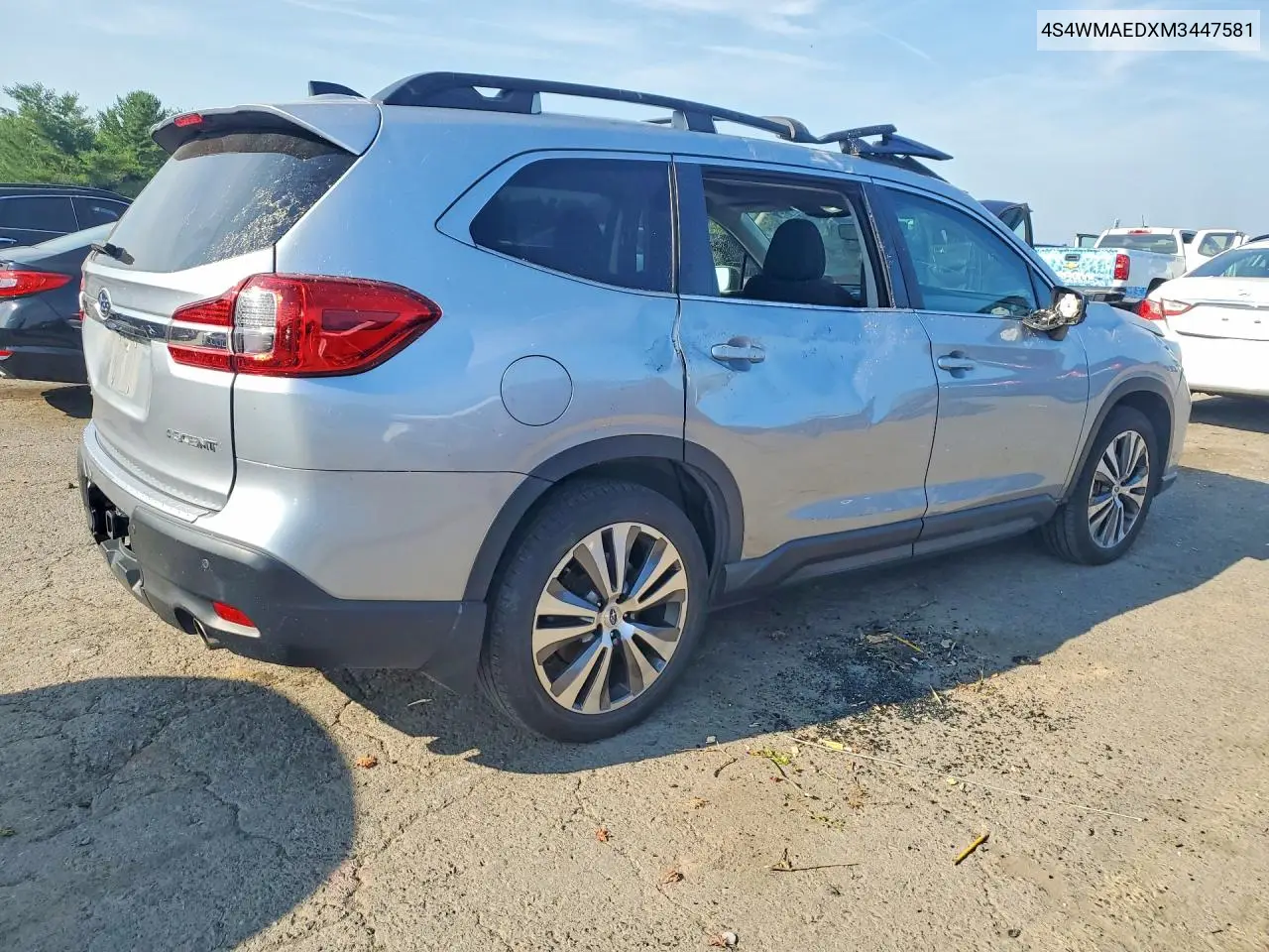 2021 Subaru Ascent Premium VIN: 4S4WMAEDXM3447581 Lot: 61130826