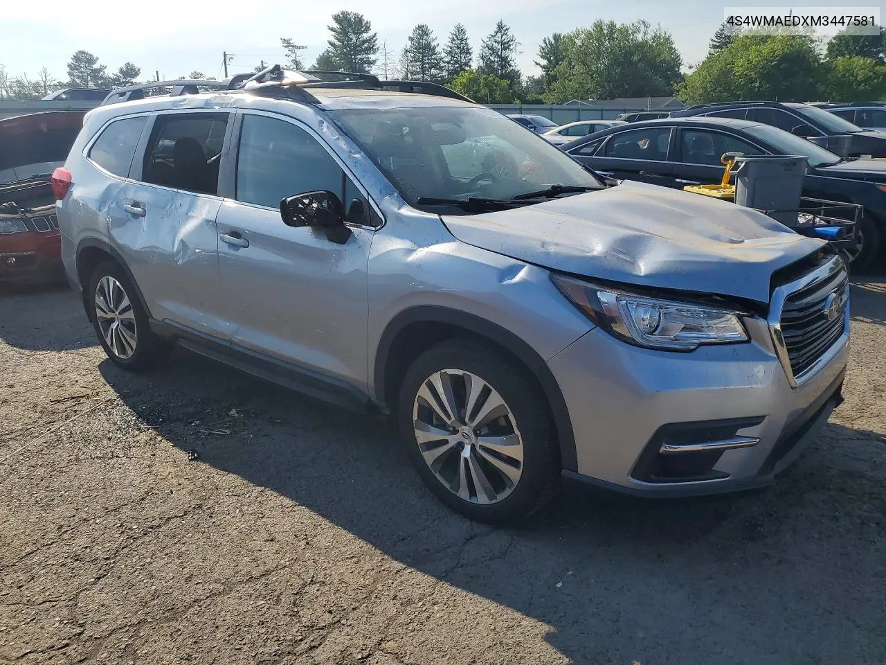 2021 Subaru Ascent Premium VIN: 4S4WMAEDXM3447581 Lot: 61130826