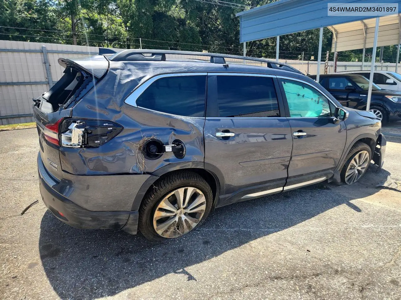 2021 Subaru Ascent Touring VIN: 4S4WMARD2M3401897 Lot: 61159466