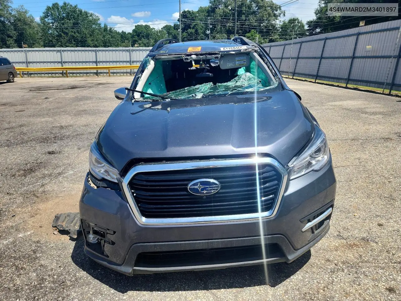 2021 Subaru Ascent Touring VIN: 4S4WMARD2M3401897 Lot: 61159466