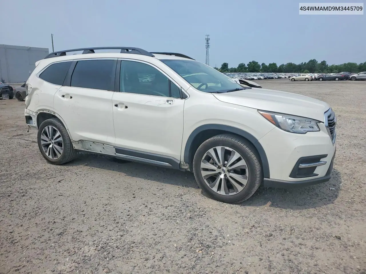 2021 Subaru Ascent Limited VIN: 4S4WMAMD9M3445709 Lot: 61299486