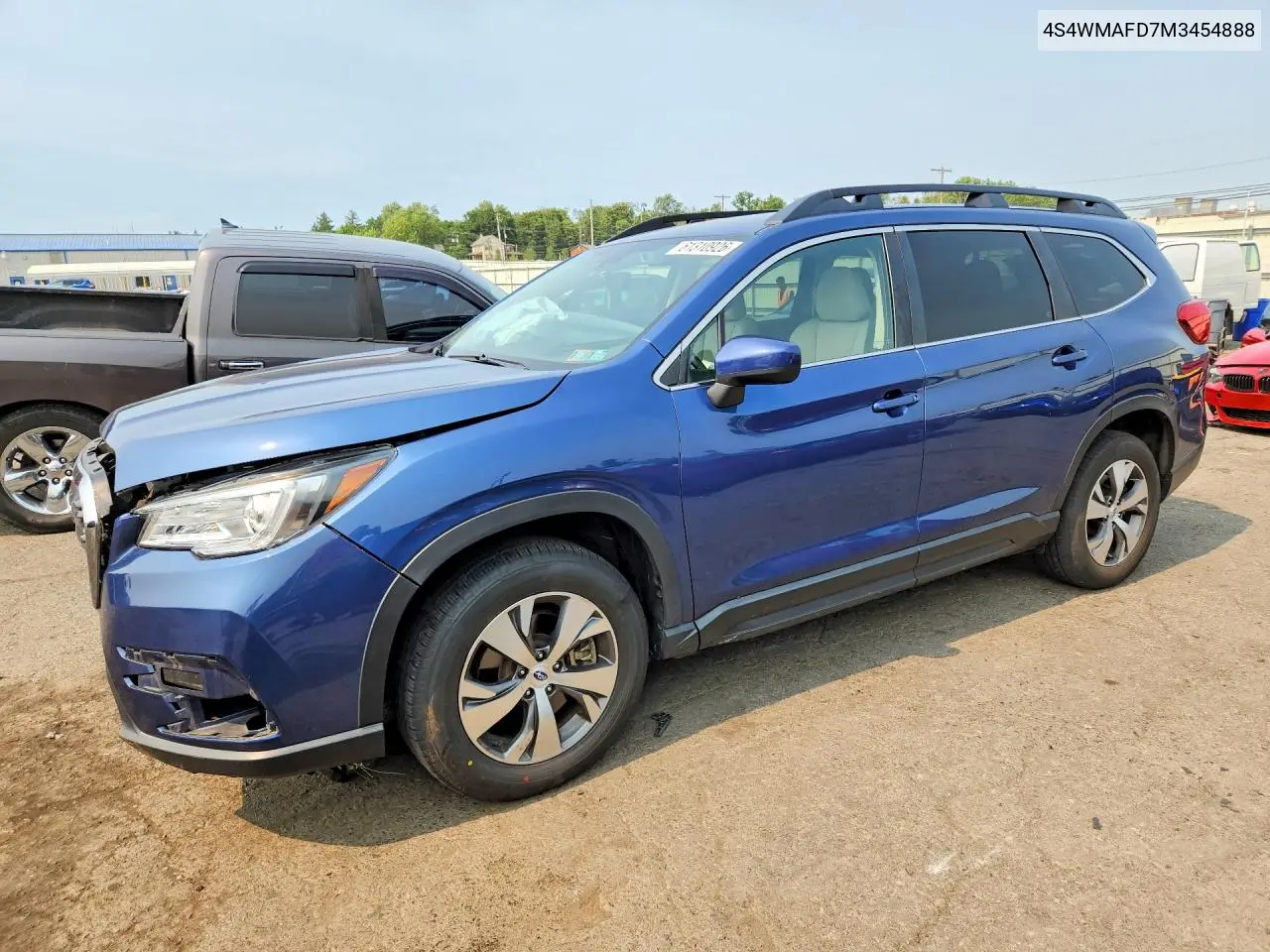 2021 Subaru Ascent Premium VIN: 4S4WMAFD7M3454888 Lot: 61310926