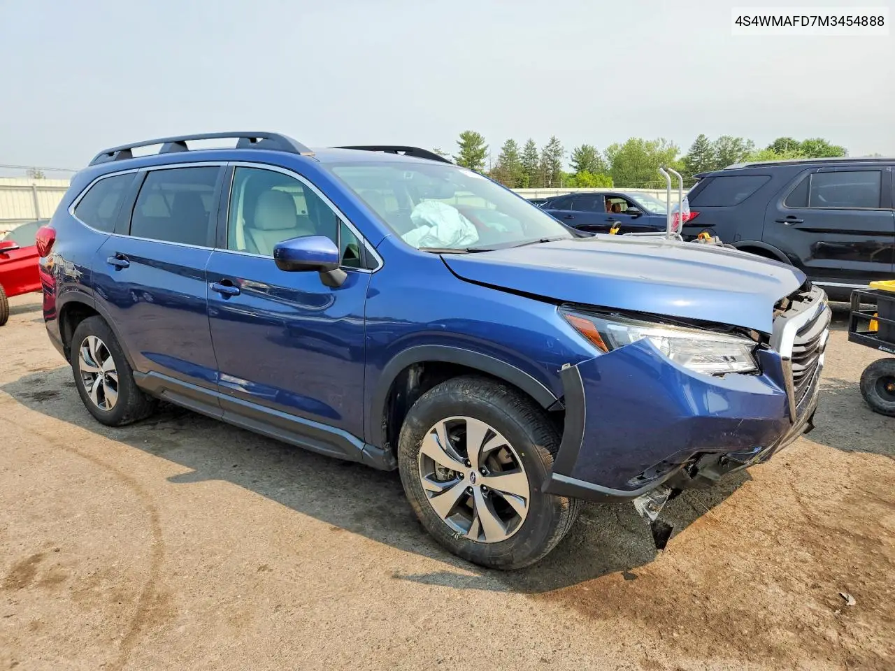 2021 Subaru Ascent Premium VIN: 4S4WMAFD7M3454888 Lot: 61310926