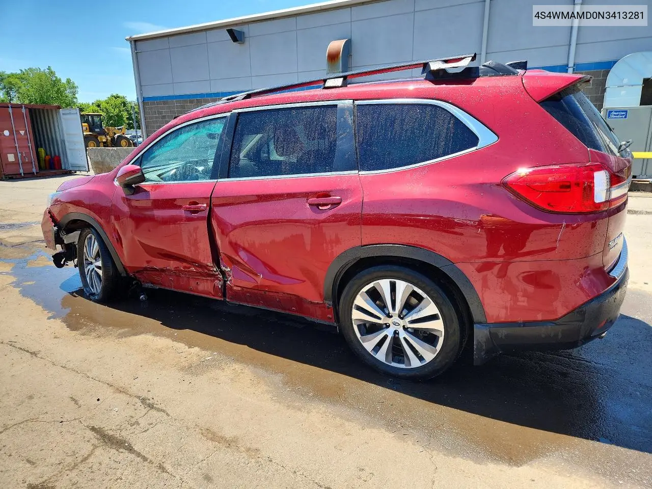 2022 Subaru Ascent Limited VIN: 4S4WMAMD0N3413281 Lot: 55335096