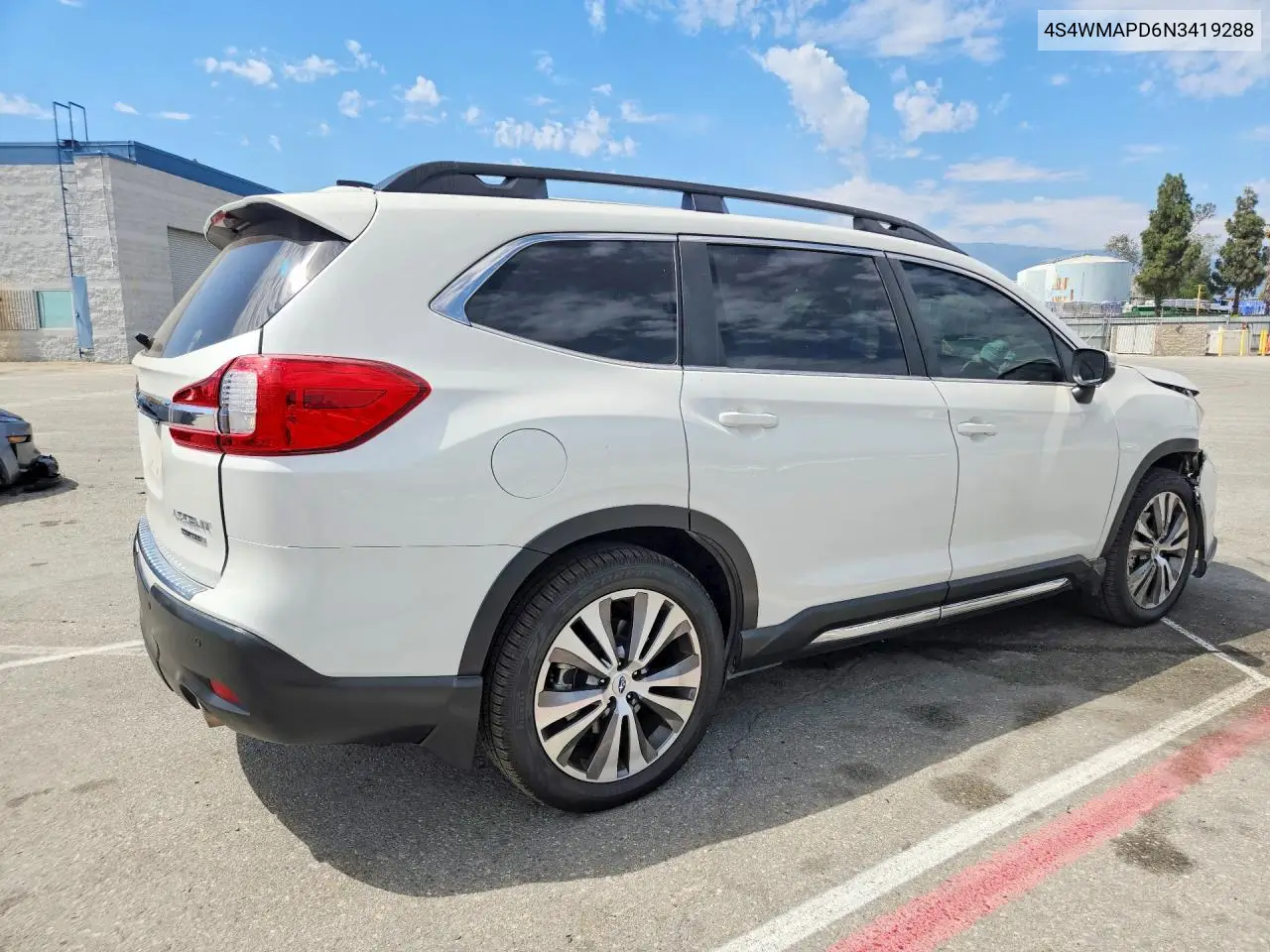 2022 Subaru Ascent Limited VIN: 4S4WMAPD6N3419288 Lot: 58418516
