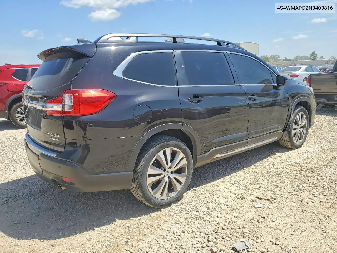 2022 Subaru Ascent Limited VIN: 4S4WMAPD2N3403816 Lot: 58969136