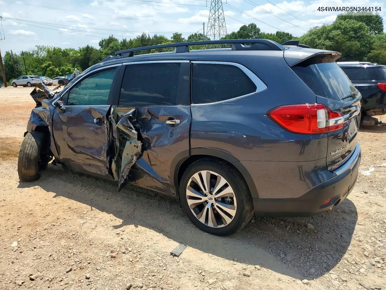 2022 Subaru Ascent Touring VIN: 4S4WMARD5N3464154 Lot: 58994906