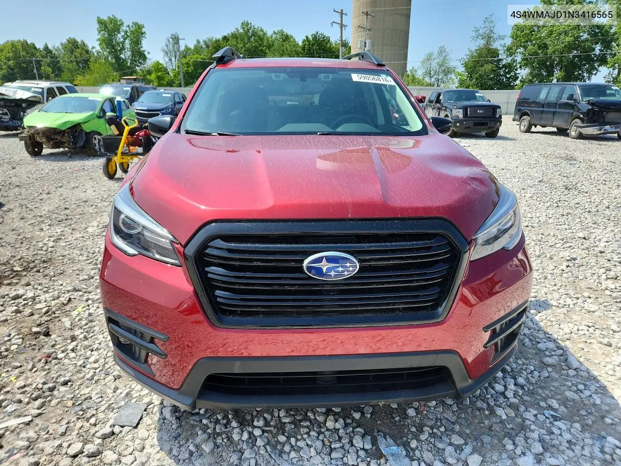 2022 Subaru Ascent Onyx Edition VIN: 4S4WMAJD1N3416565 Lot: 59056816