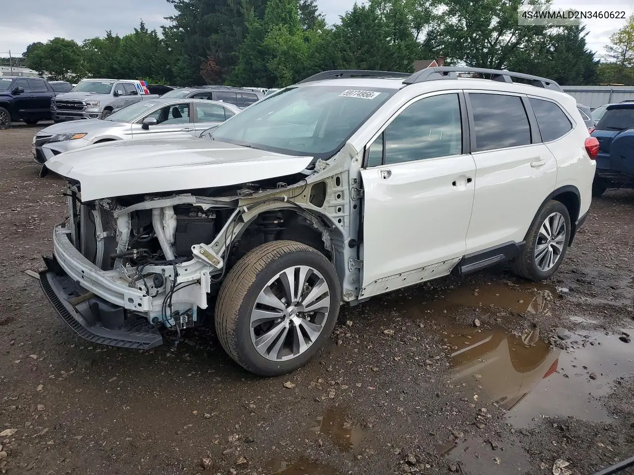 2022 Subaru Ascent Limited VIN: 4S4WMALD2N3460622 Lot: 59774956