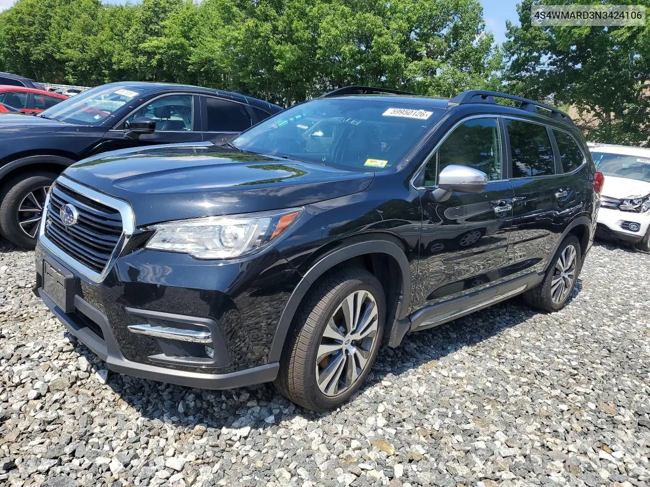 2022 Subaru Ascent Touring VIN: 4S4WMARD3N3424106 Lot: 59950126