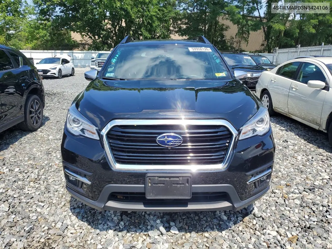 2022 Subaru Ascent Touring VIN: 4S4WMARD3N3424106 Lot: 59950126