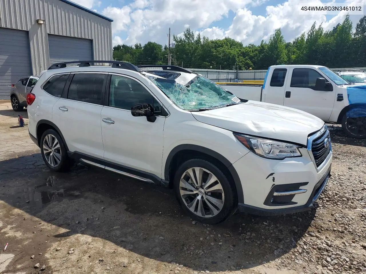 2022 Subaru Ascent Touring VIN: 4S4WMARD3N3461012 Lot: 60463486