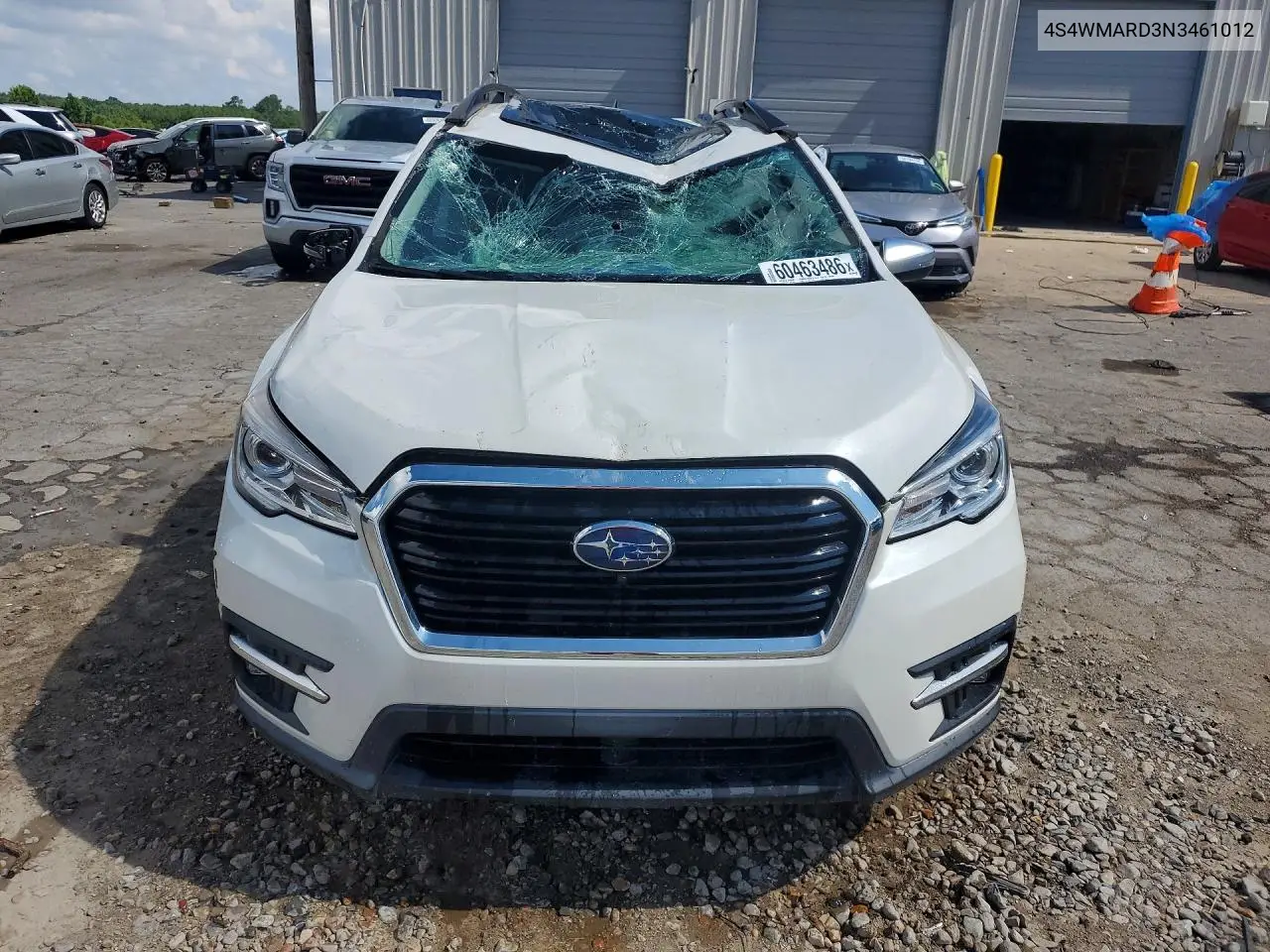 2022 Subaru Ascent Touring VIN: 4S4WMARD3N3461012 Lot: 60463486