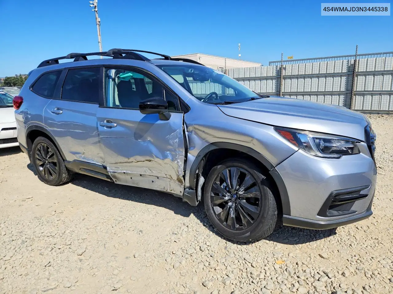 2022 Subaru Ascent Onyx Edition VIN: 4S4WMAJD3N3445338 Lot: 60514146