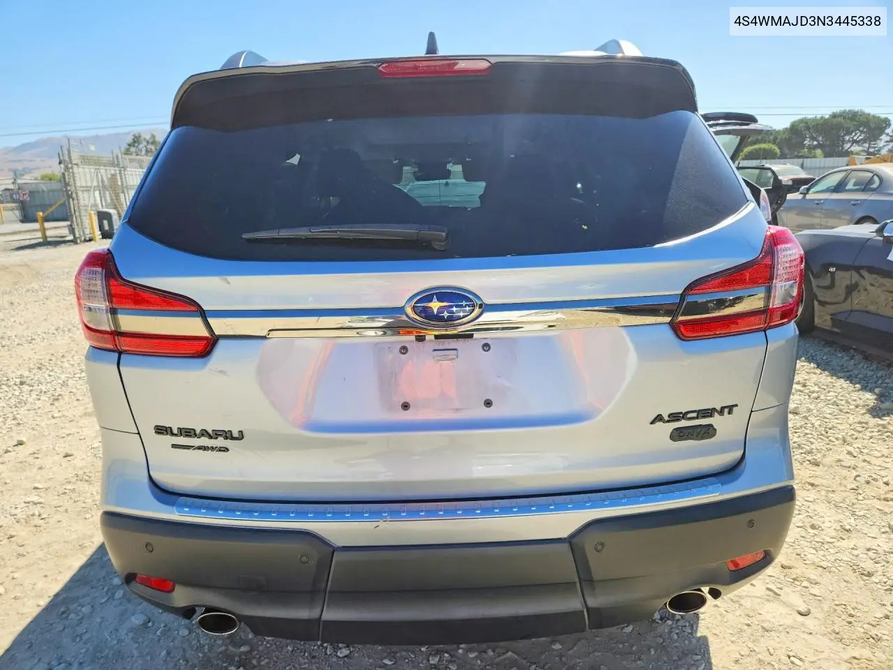 2022 Subaru Ascent Onyx Edition VIN: 4S4WMAJD3N3445338 Lot: 60514146