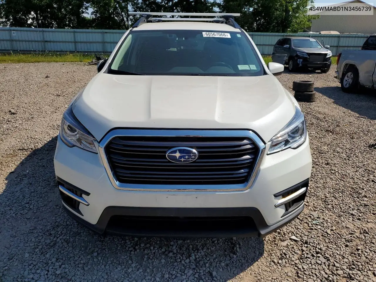 2022 Subaru Ascent Premium VIN: 4S4WMABD1N3456739 Lot: 60567066
