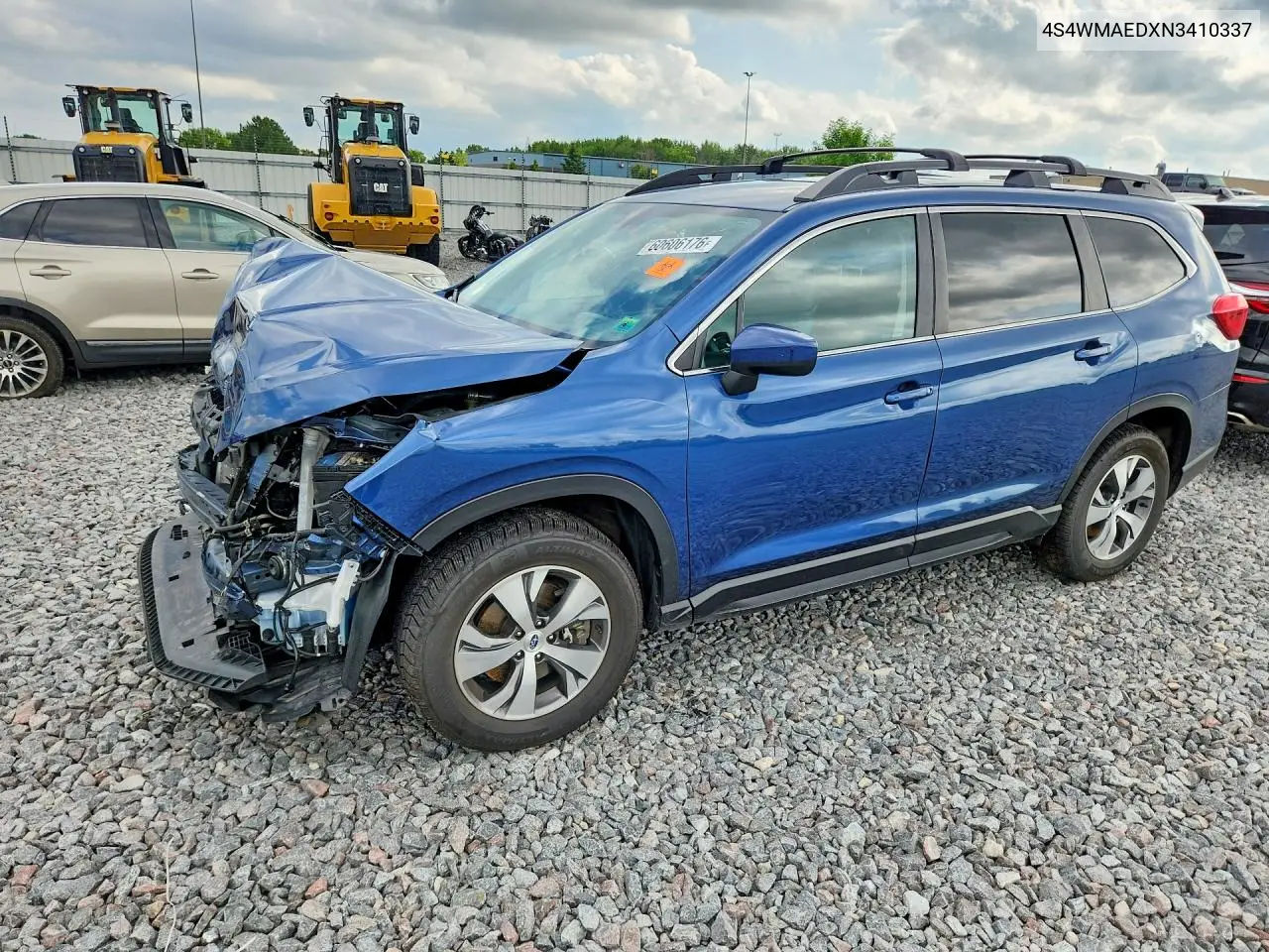 2022 Subaru Ascent Premium VIN: 4S4WMAEDXN3410337 Lot: 60606176