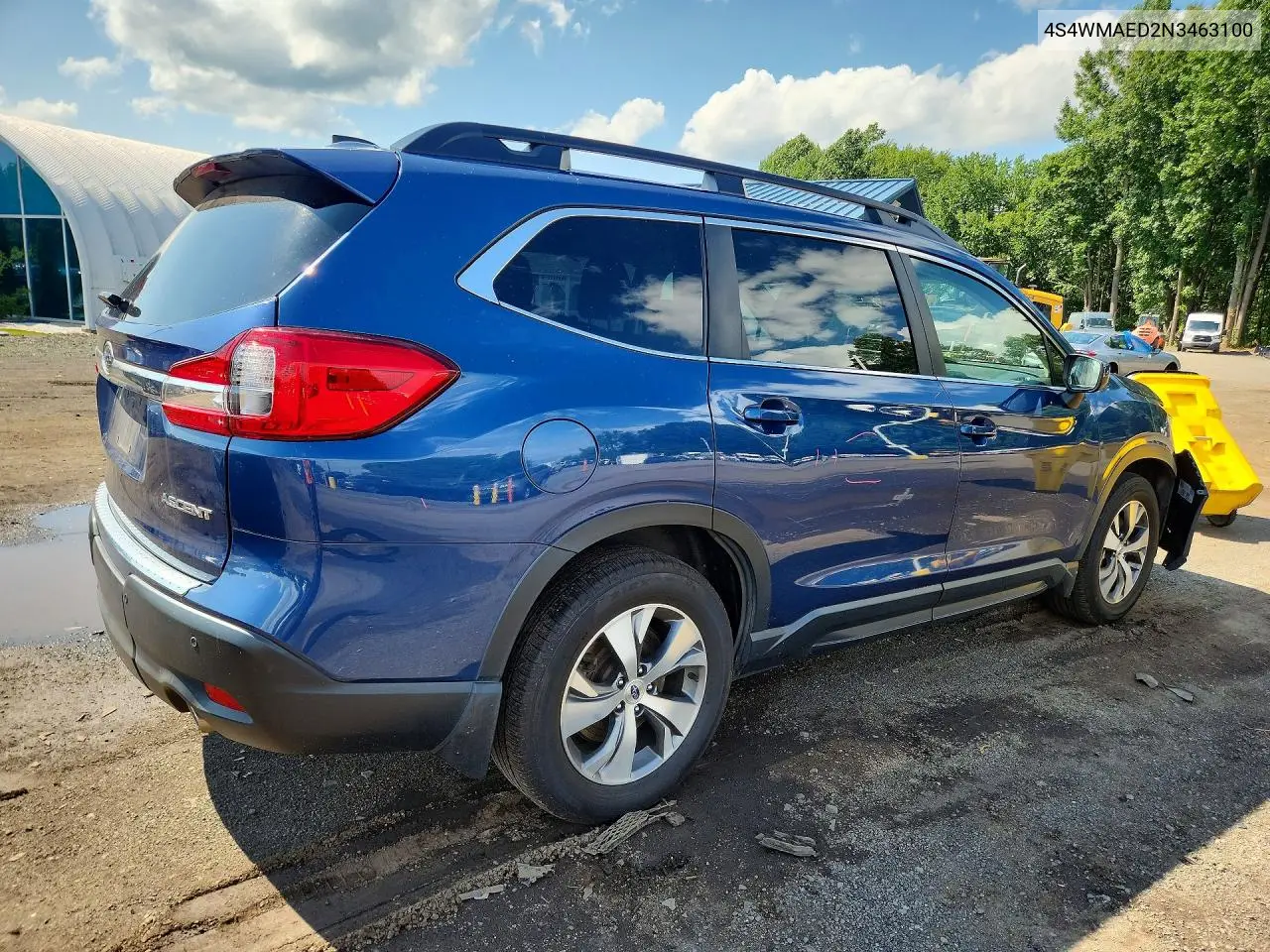 2022 Subaru Ascent Premium VIN: 4S4WMAED2N3463100 Lot: 62156756