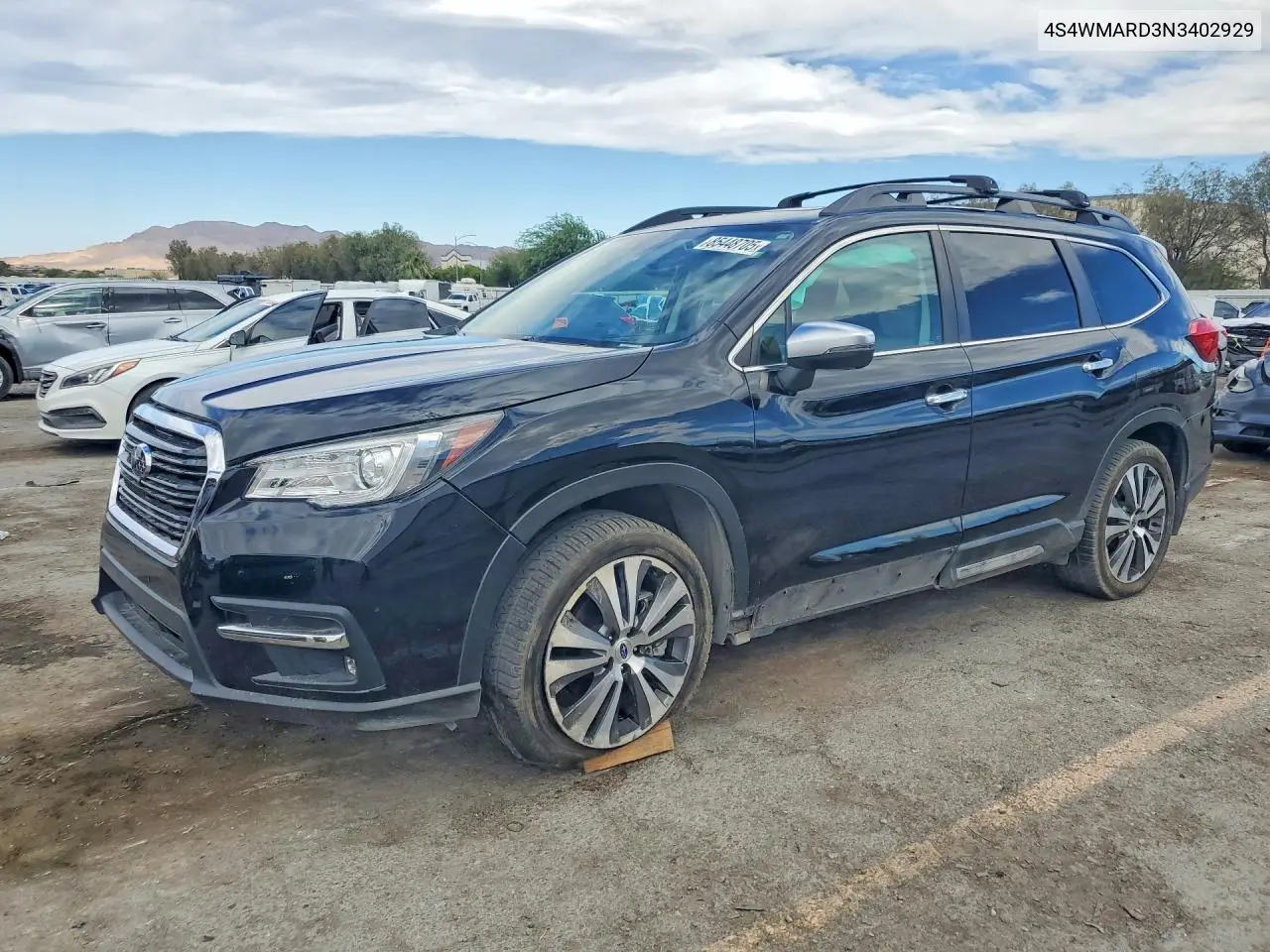 2022 Subaru Ascent Touring VIN: 4S4WMARD3N3402929 Lot: 85448705