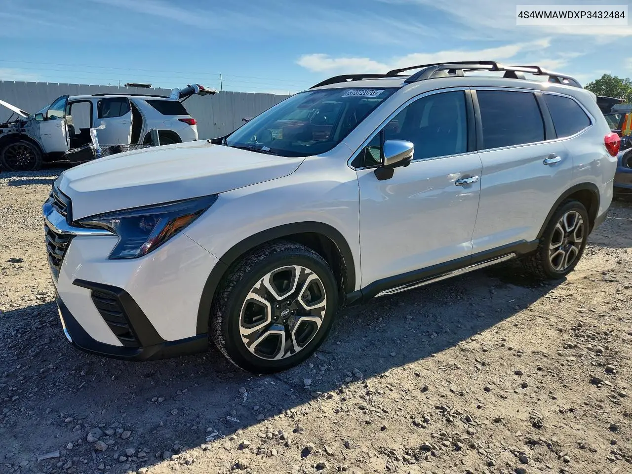 2023 Subaru Ascent Touring VIN: 4S4WMAWDXP3432484 Lot: 57072076
