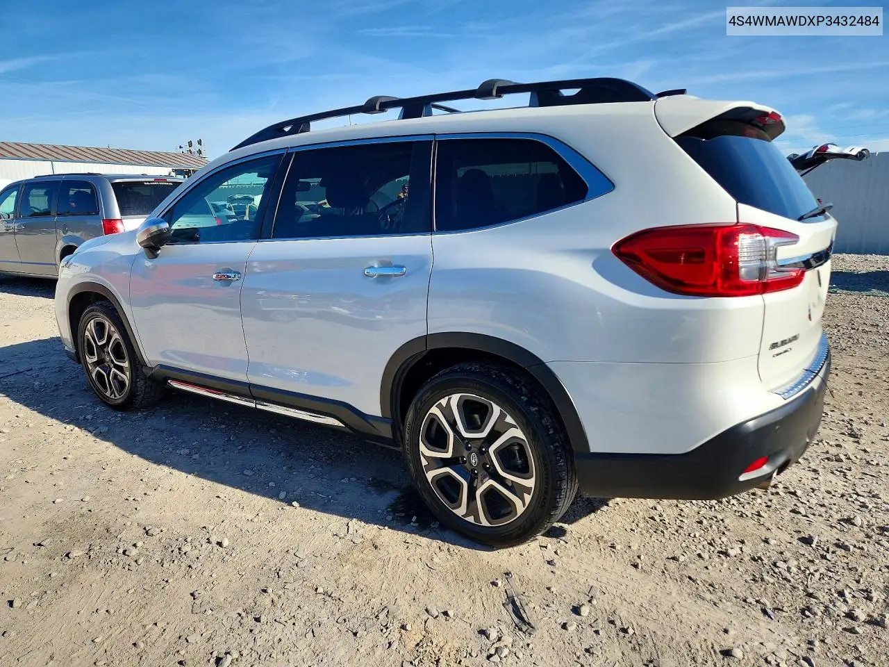 2023 Subaru Ascent Touring VIN: 4S4WMAWDXP3432484 Lot: 57072076