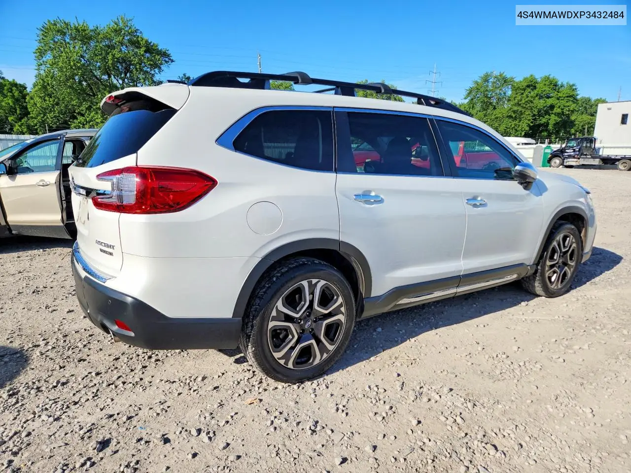 2023 Subaru Ascent Touring VIN: 4S4WMAWDXP3432484 Lot: 57072076