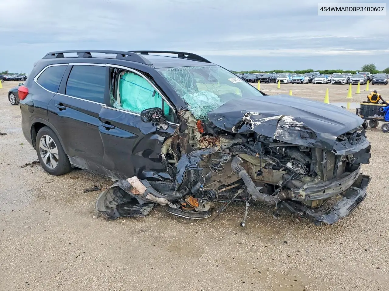 2023 Subaru Ascent Premium VIN: 4S4WMABD8P3400607 Lot: 57246416