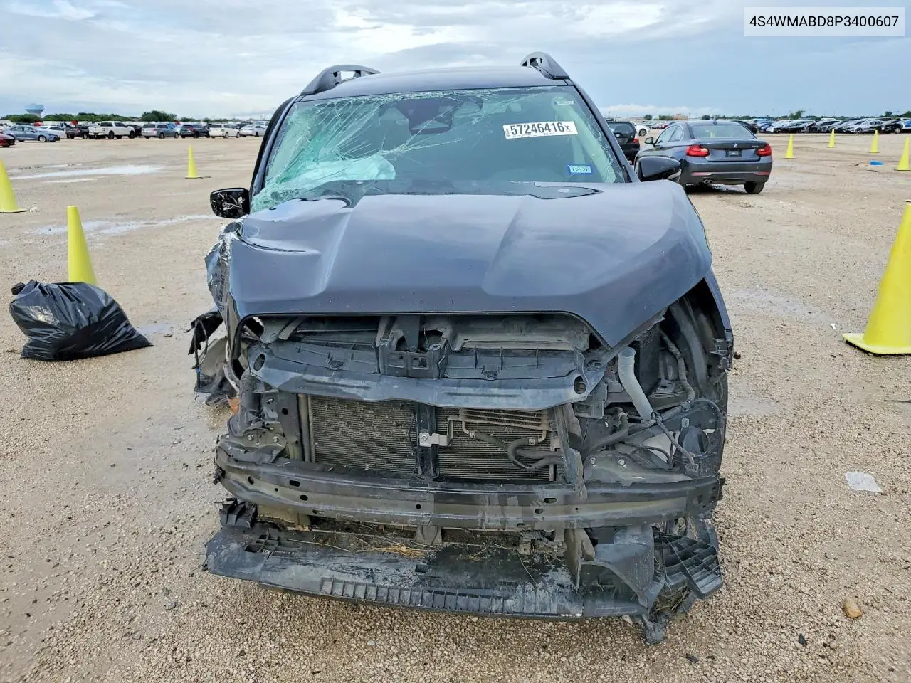 2023 Subaru Ascent Premium VIN: 4S4WMABD8P3400607 Lot: 57246416