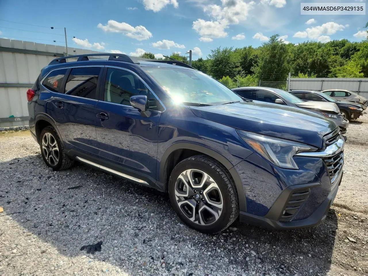 2023 Subaru Ascent Limited VIN: 4S4WMASD6P3429135 Lot: 57669656