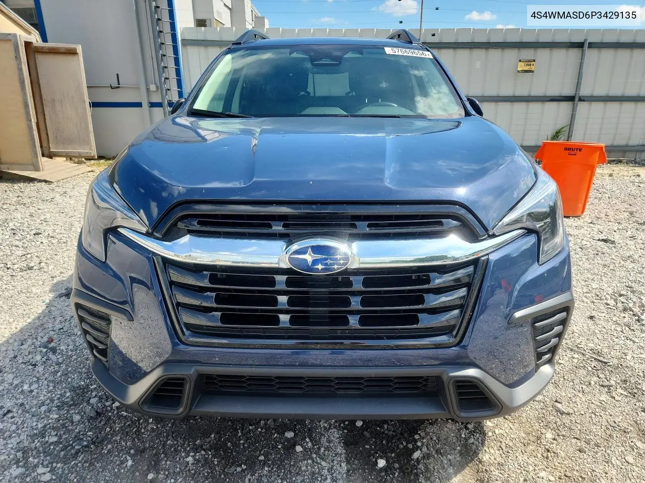 2023 Subaru Ascent Limited VIN: 4S4WMASD6P3429135 Lot: 57669656