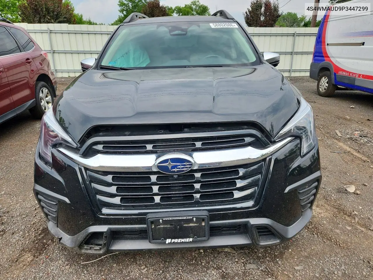 2023 Subaru Ascent Limited VIN: 4S4WMAUD9P3447299 Lot: 58802086