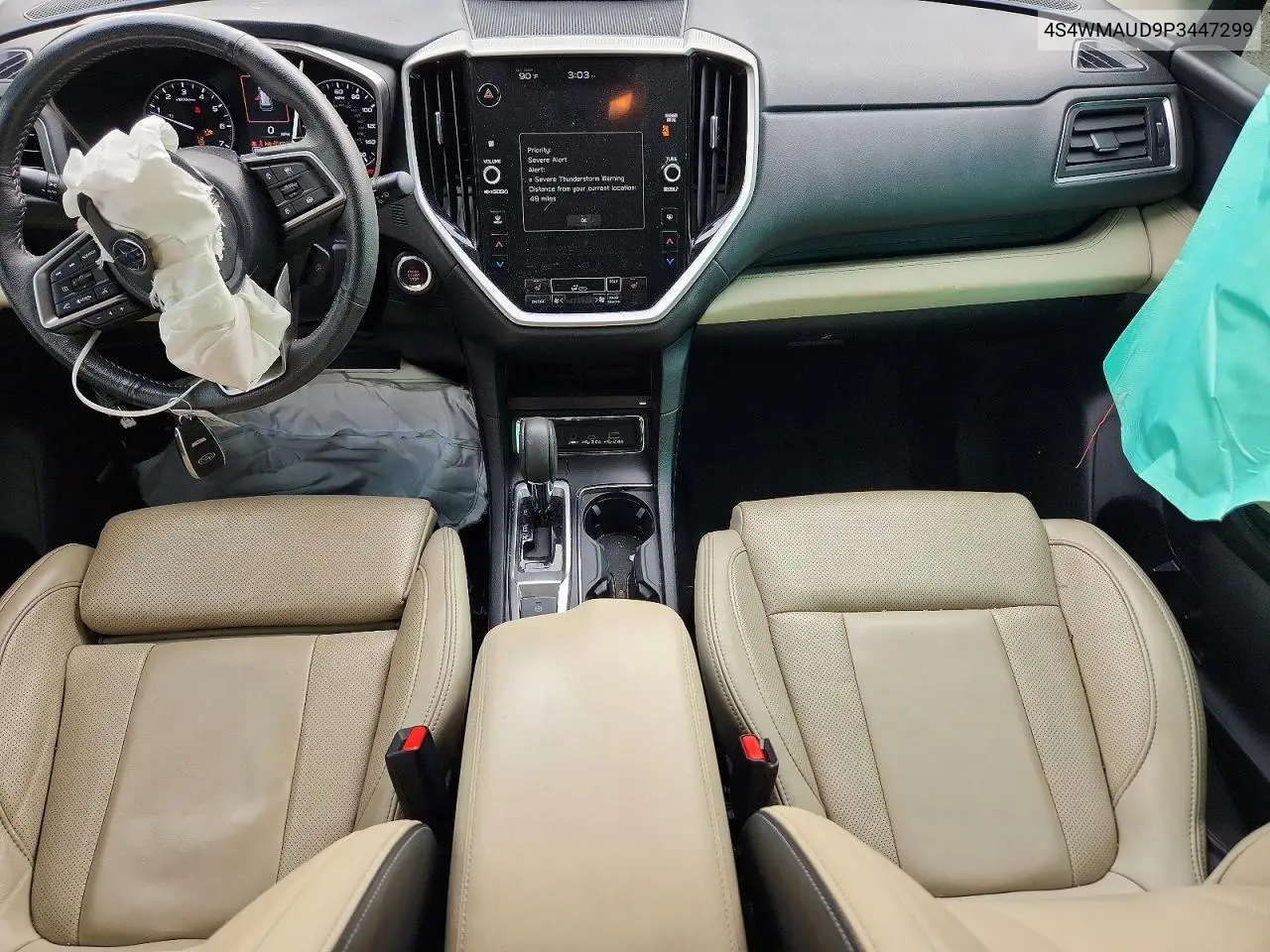 2023 Subaru Ascent Limited VIN: 4S4WMAUD9P3447299 Lot: 58802086
