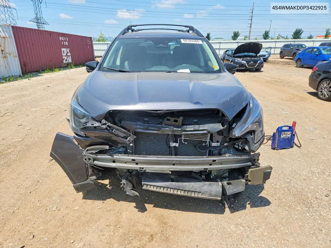2023 Subaru Ascent Limited VIN: 4S4WMAKD0P3422925 Lot: 60184486