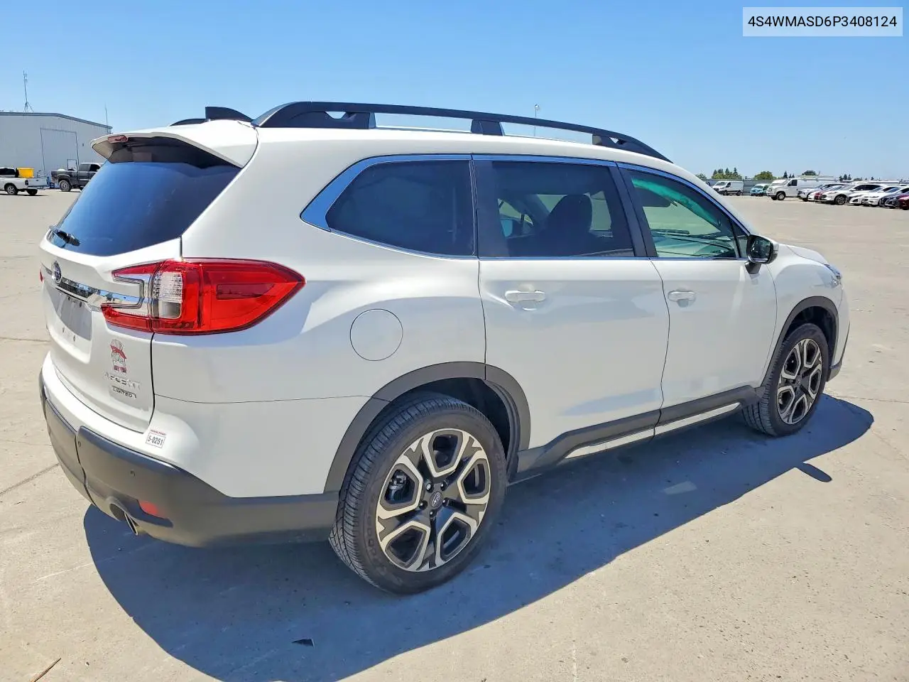 2023 Subaru Ascent Limited VIN: 4S4WMASD6P3408124 Lot: 61709836