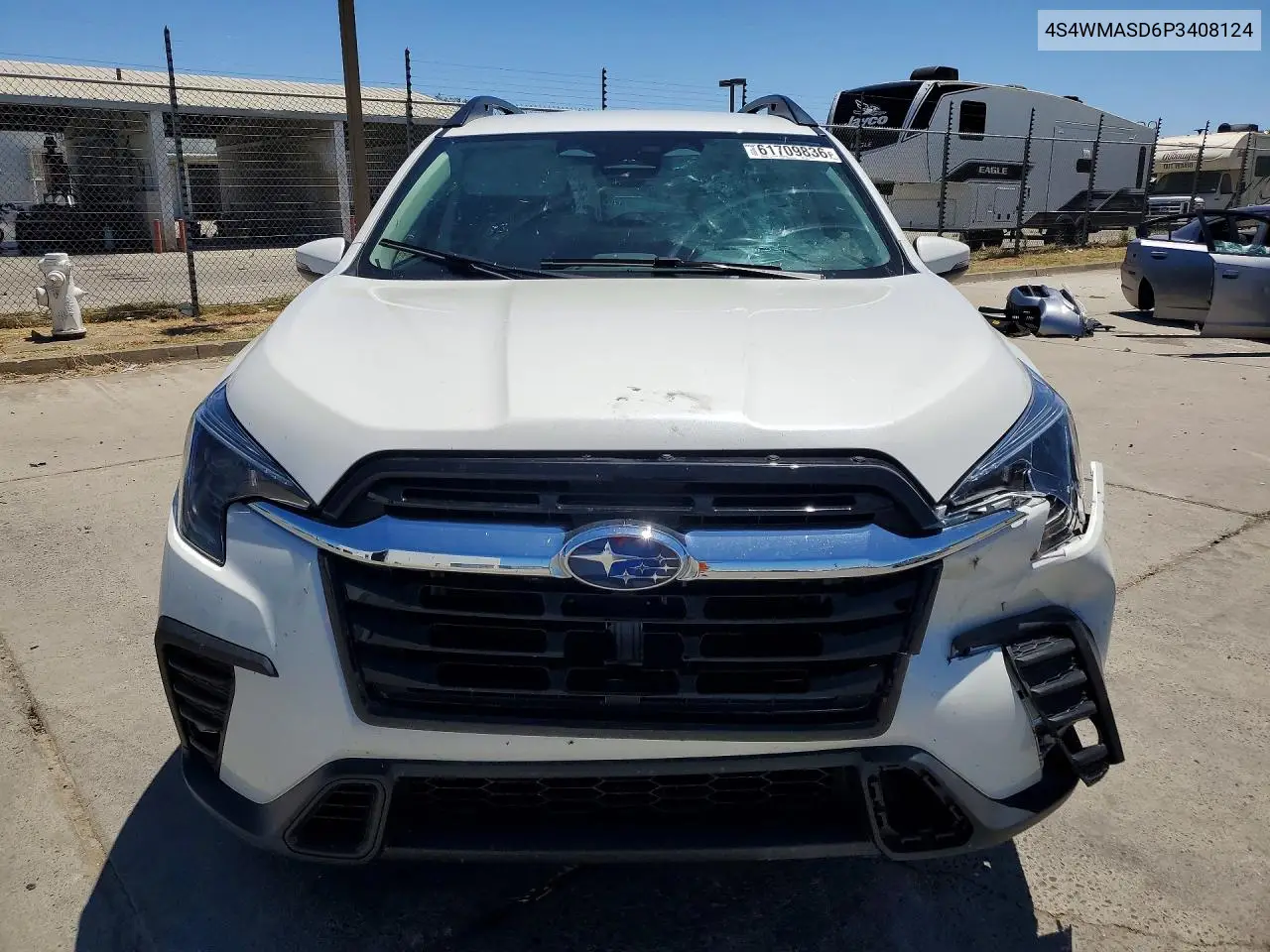 2023 Subaru Ascent Limited VIN: 4S4WMASD6P3408124 Lot: 61709836