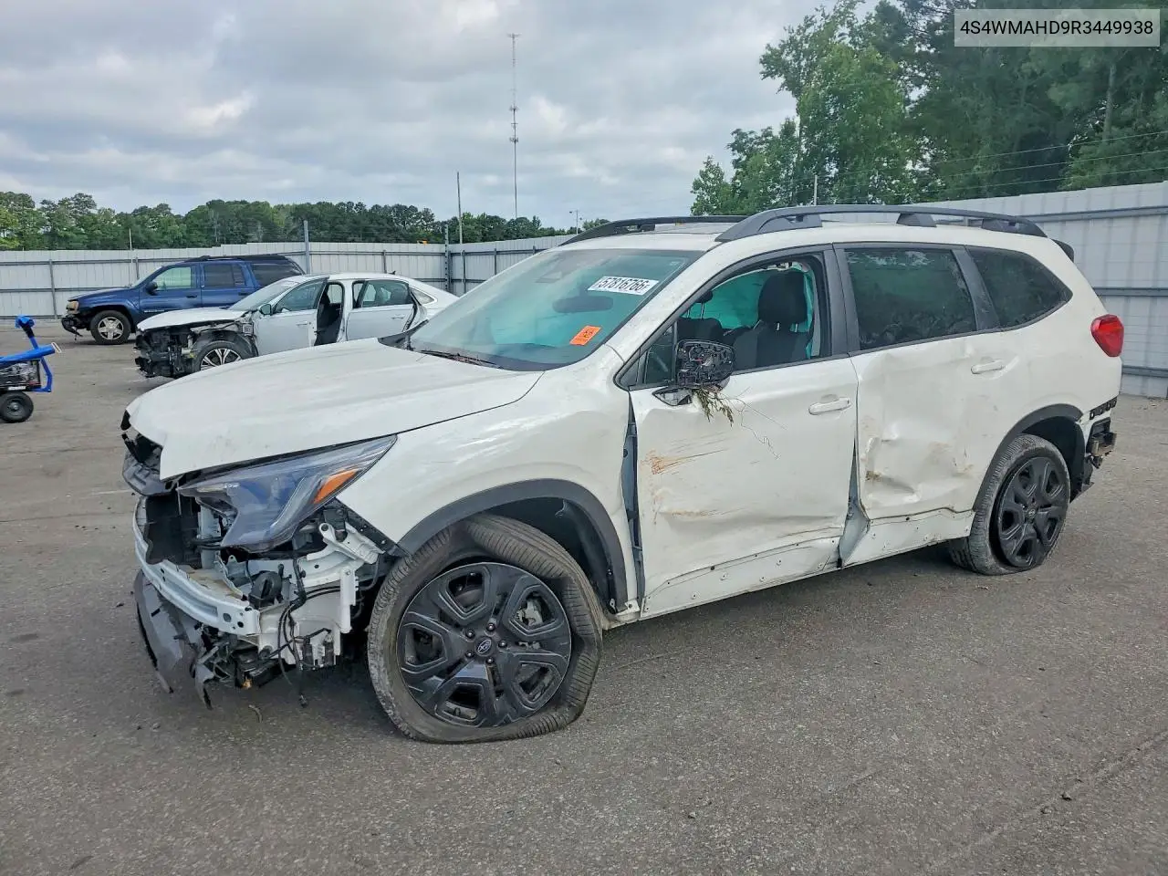 2024 Subaru Ascent Onyx Edition VIN: 4S4WMAHD9R3449938 Lot: 57816766
