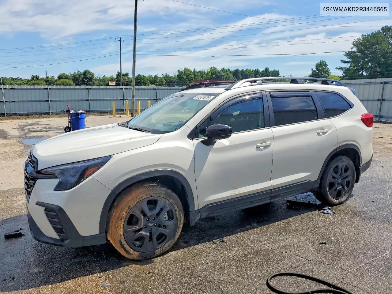 2024 Subaru Ascent Onyx Edition VIN: 4S4WMAKD2R3446565 Lot: 58584936