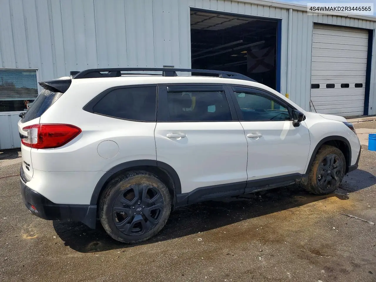 2024 Subaru Ascent Onyx Edition VIN: 4S4WMAKD2R3446565 Lot: 58584936