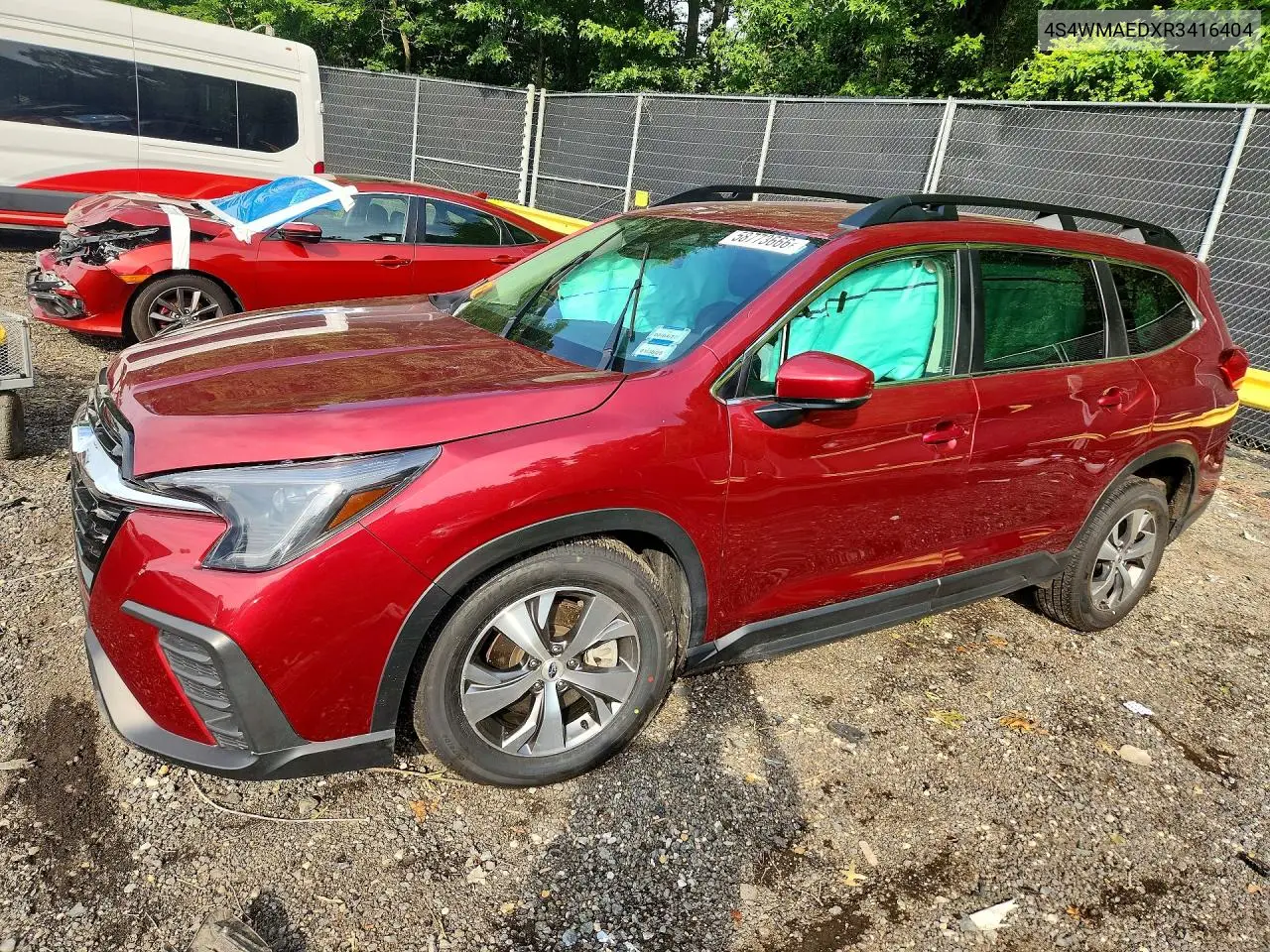 2024 Subaru Ascent Premium VIN: 4S4WMAEDXR3416404 Lot: 58773666