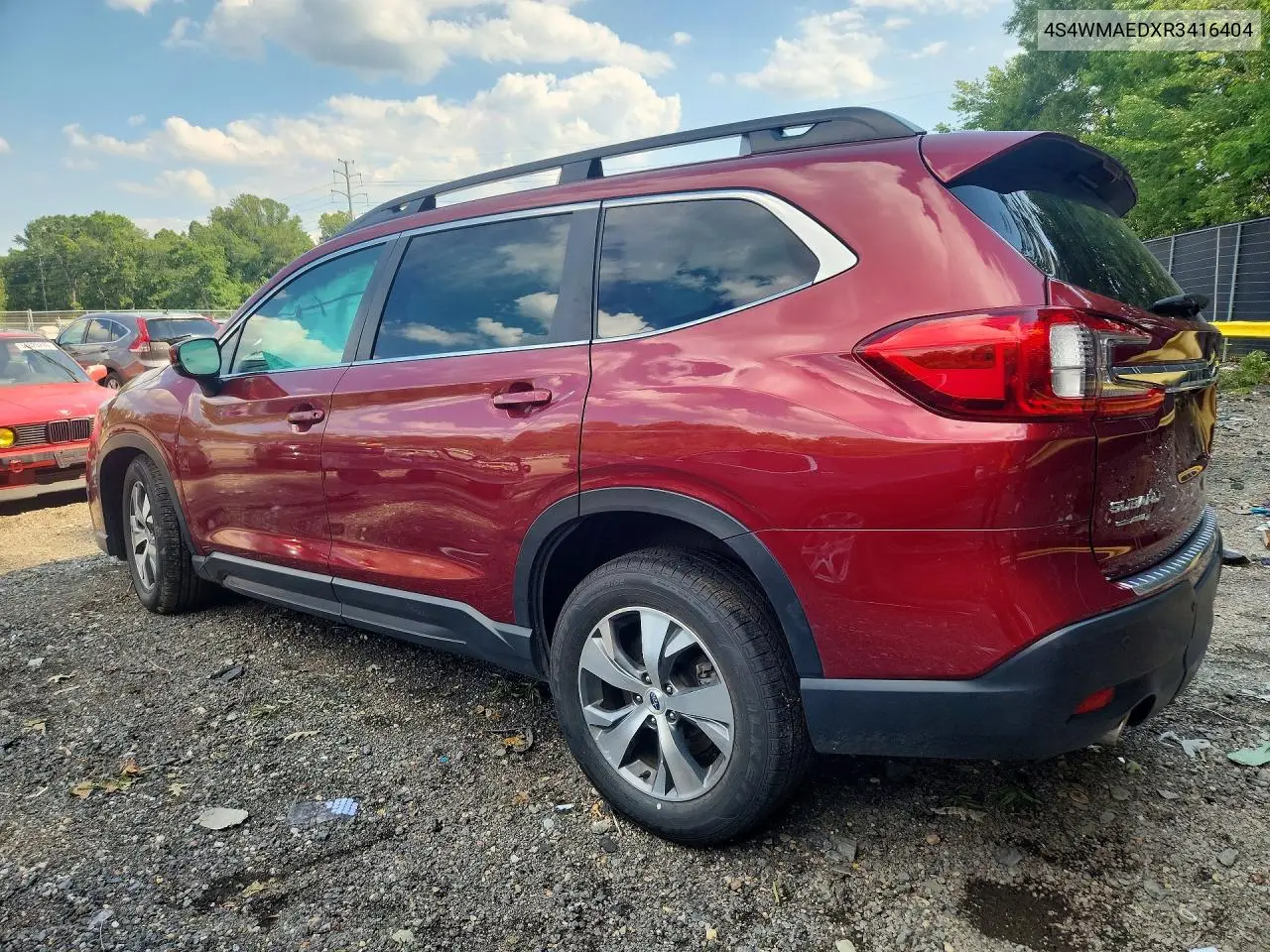 2024 Subaru Ascent Premium VIN: 4S4WMAEDXR3416404 Lot: 58773666