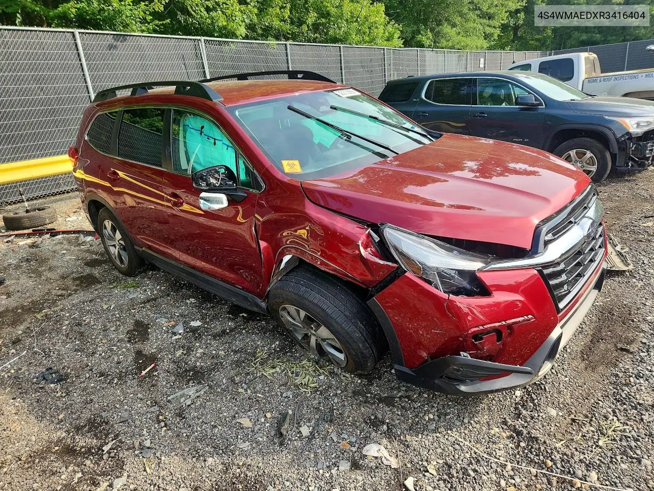 2024 Subaru Ascent Premium VIN: 4S4WMAEDXR3416404 Lot: 58773666