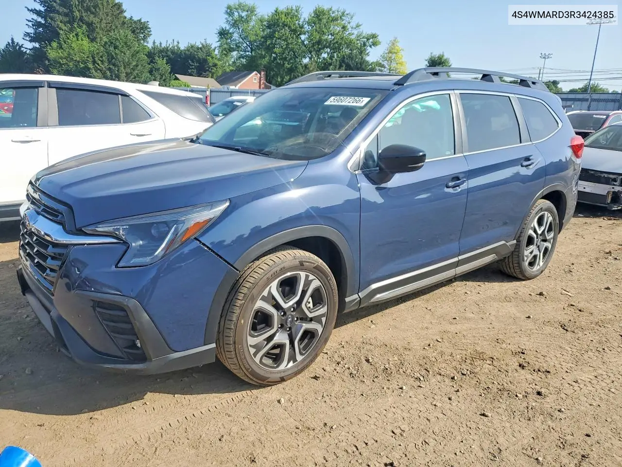 2024 Subaru Ascent Limited VIN: 4S4WMARD3R3424385 Lot: 59607266