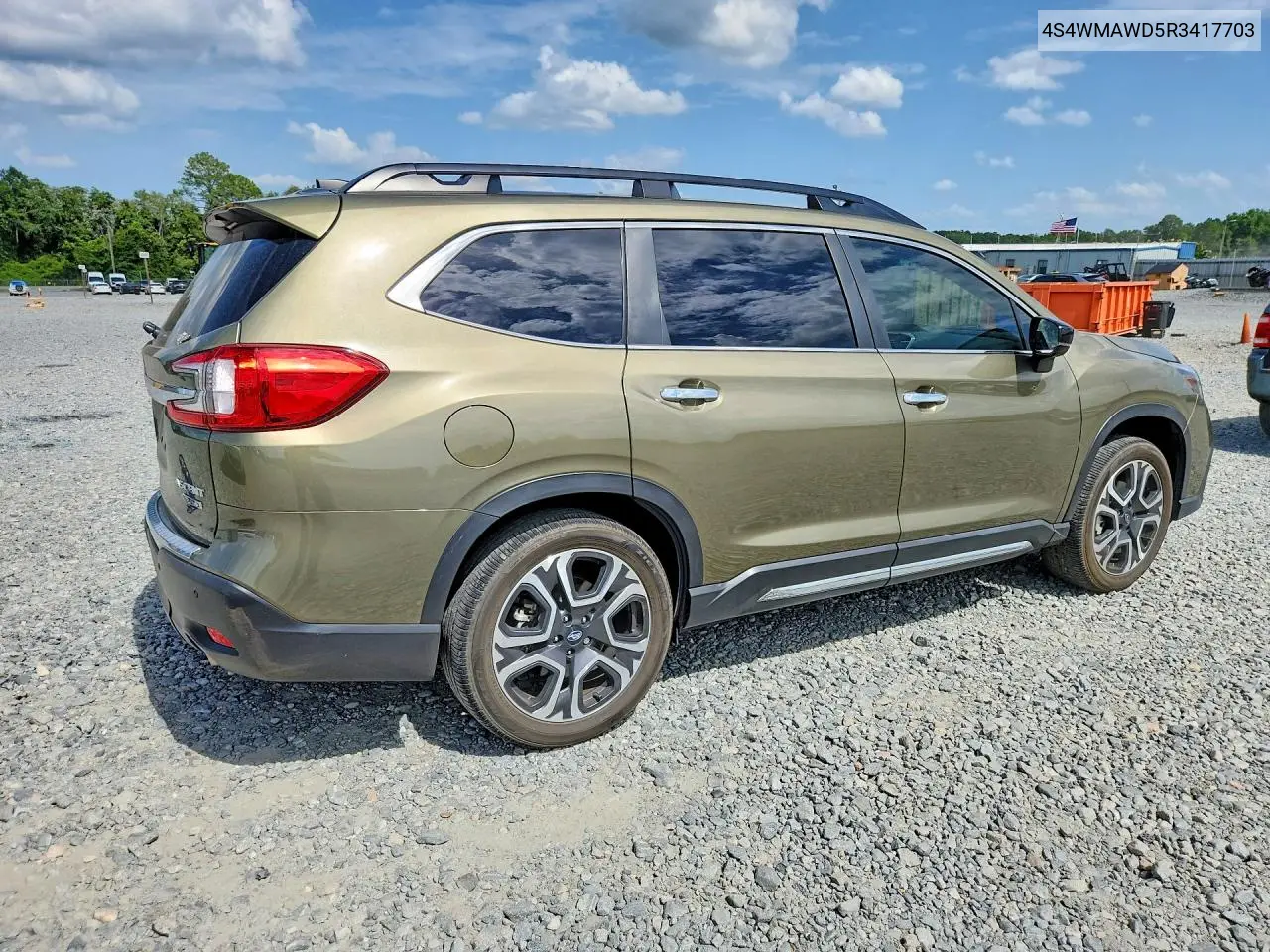 2024 Subaru Ascent Touring VIN: 4S4WMAWD5R3417703 Lot: 60223636