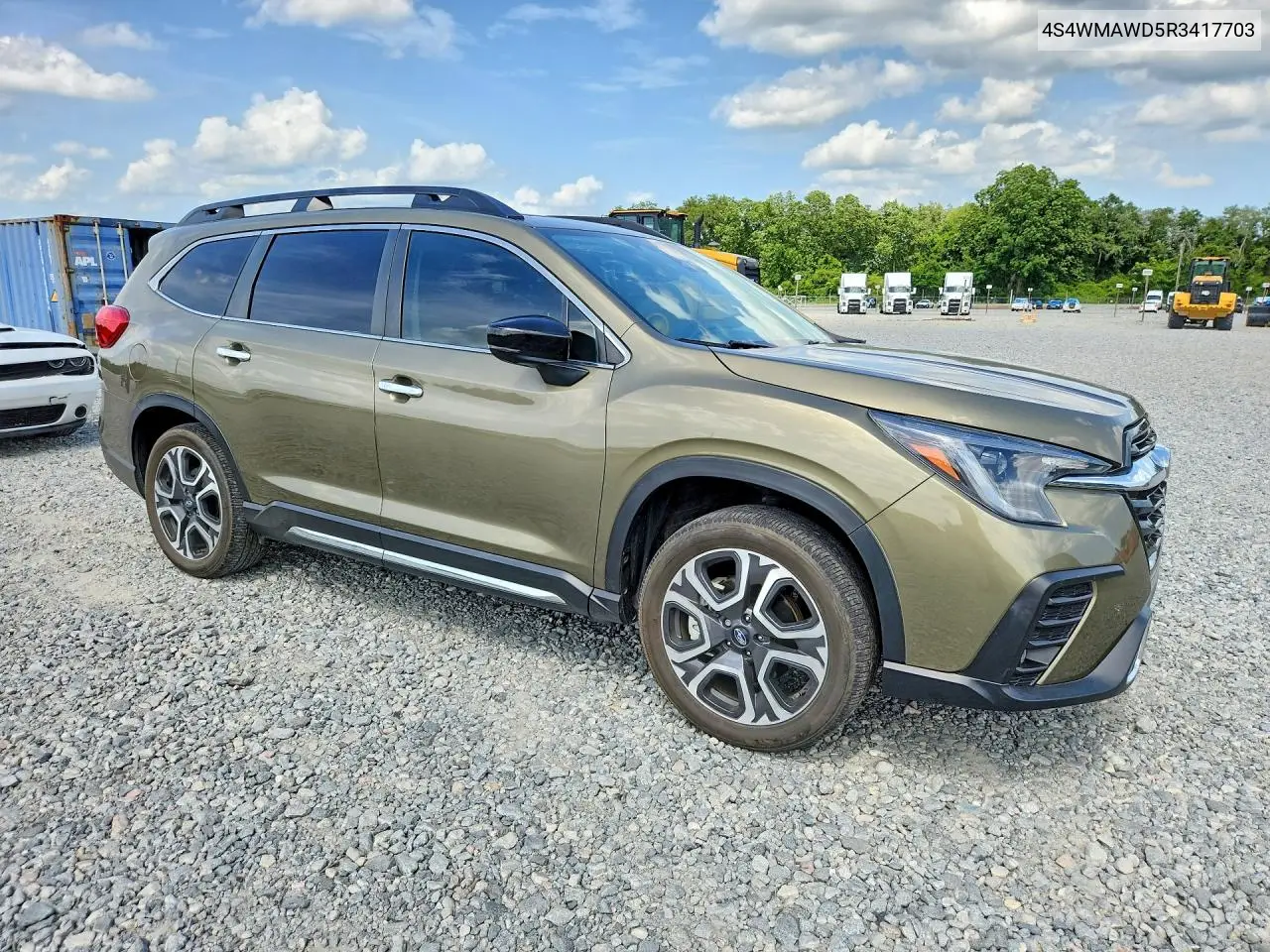 2024 Subaru Ascent Touring VIN: 4S4WMAWD5R3417703 Lot: 60223636