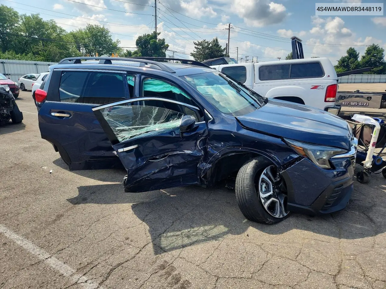 2024 Subaru Ascent Touring VIN: 4S4WMAWD8R3448119 Lot: 60509976