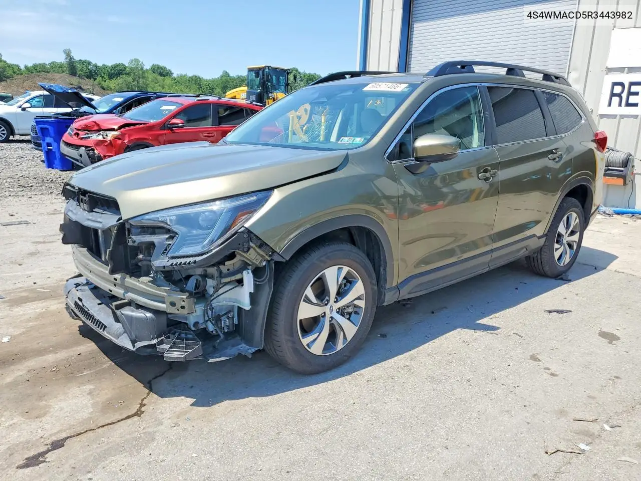 2024 Subaru Ascent Premium VIN: 4S4WMACD5R3443982 Lot: 60571466