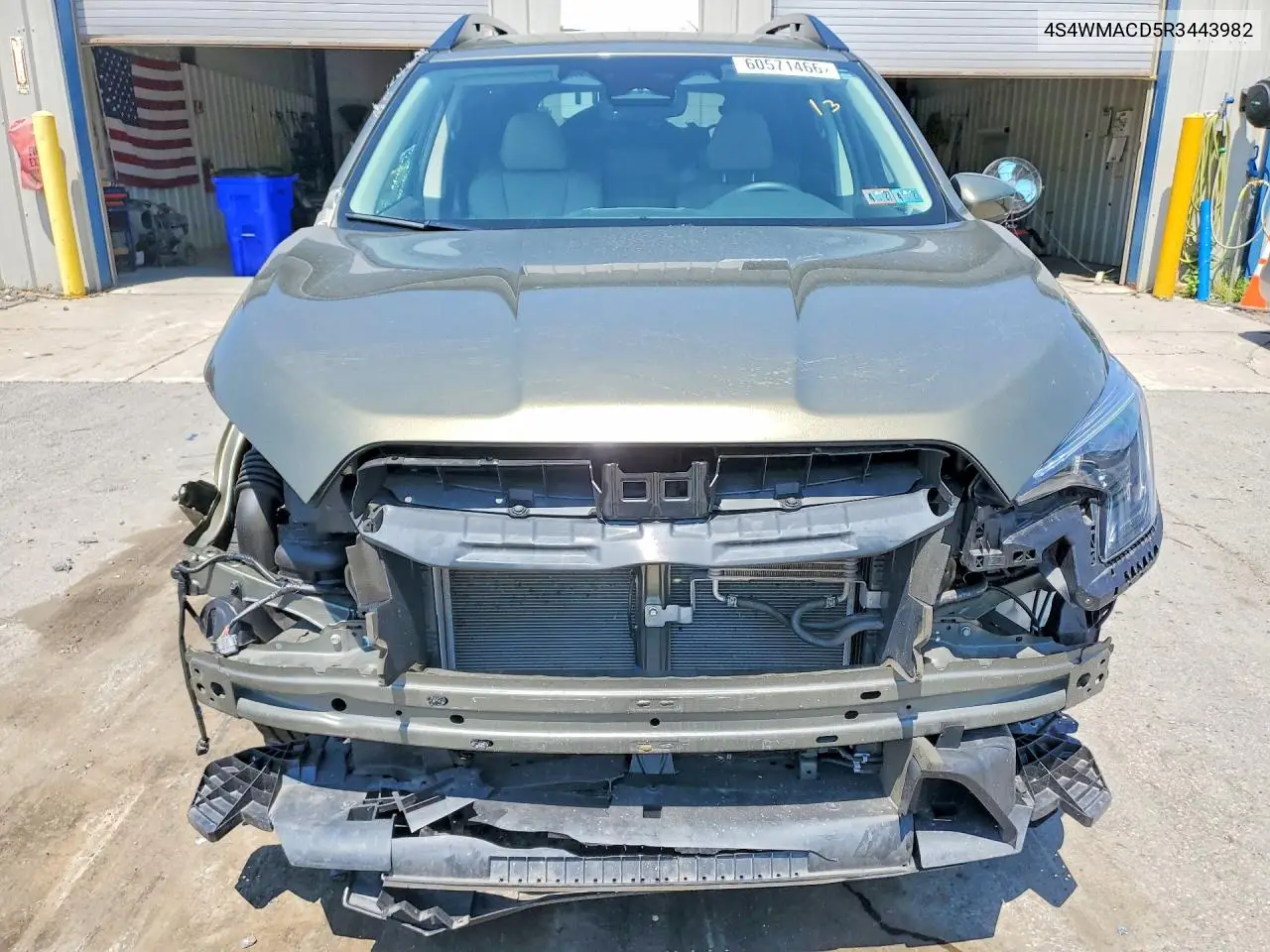 2024 Subaru Ascent Premium VIN: 4S4WMACD5R3443982 Lot: 60571466