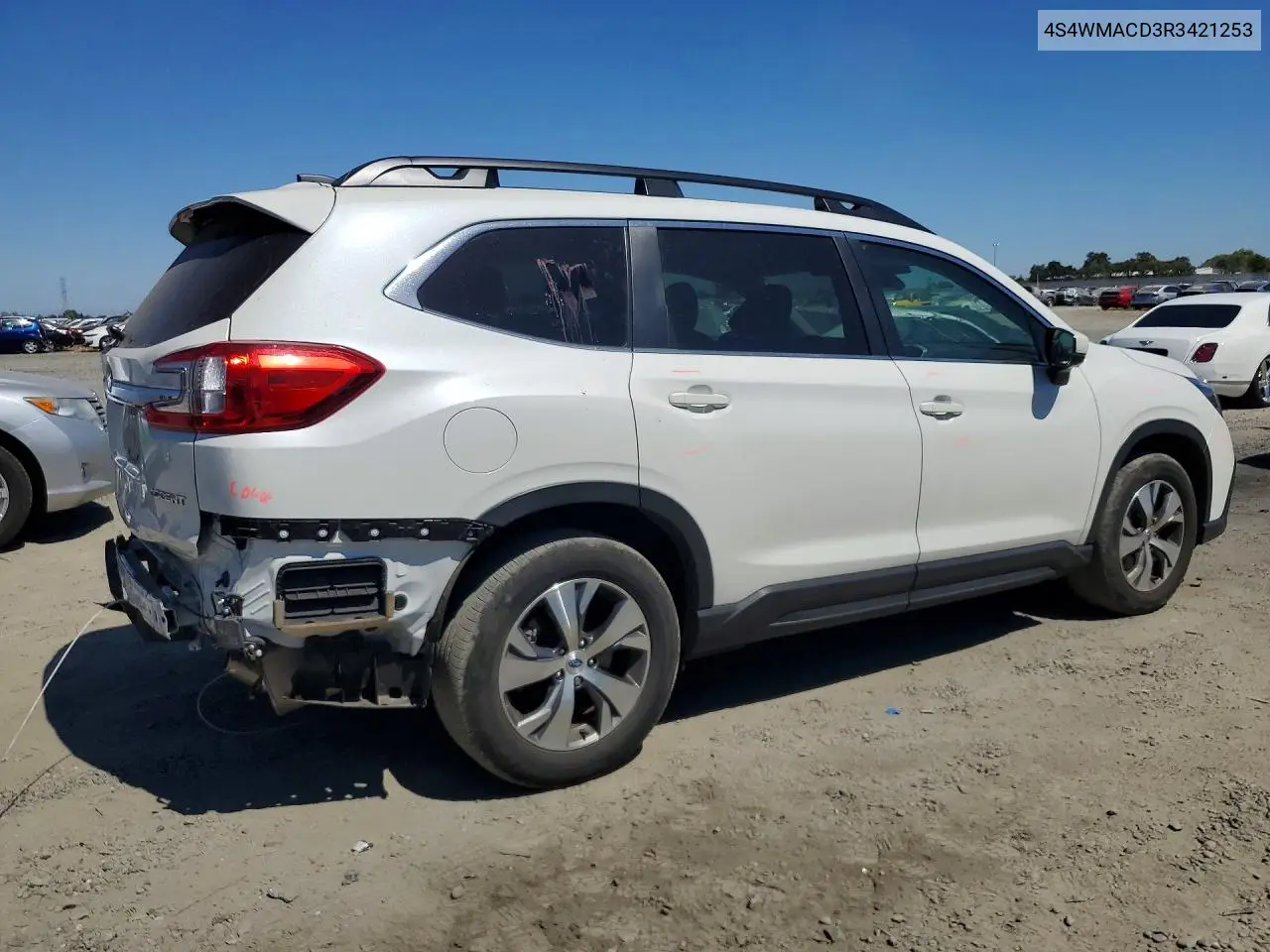 2024 Subaru Ascent Premium VIN: 4S4WMACD3R3421253 Lot: 60683546